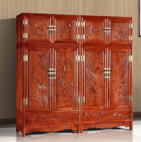 新中式家具定制：紅木頂箱柜，體驗(yàn)古風(fēng)古韻的中式家具大器！